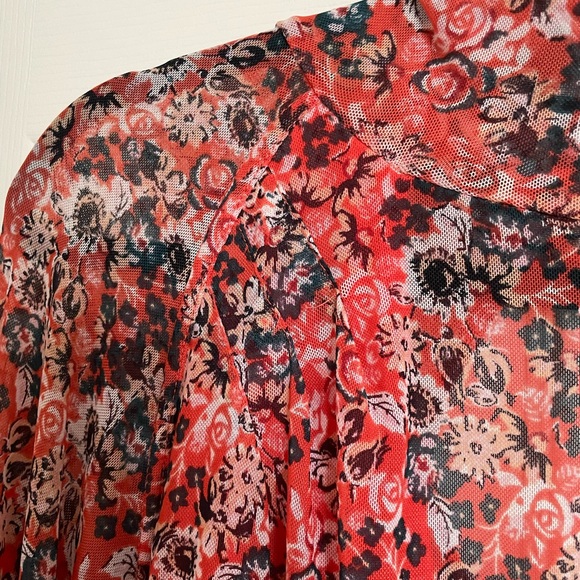 Free People Floral Blouse - Picture 2 of 3